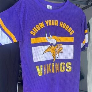 PINK Victoria's Secret PINK Purple Minnesota Vikings Jersey